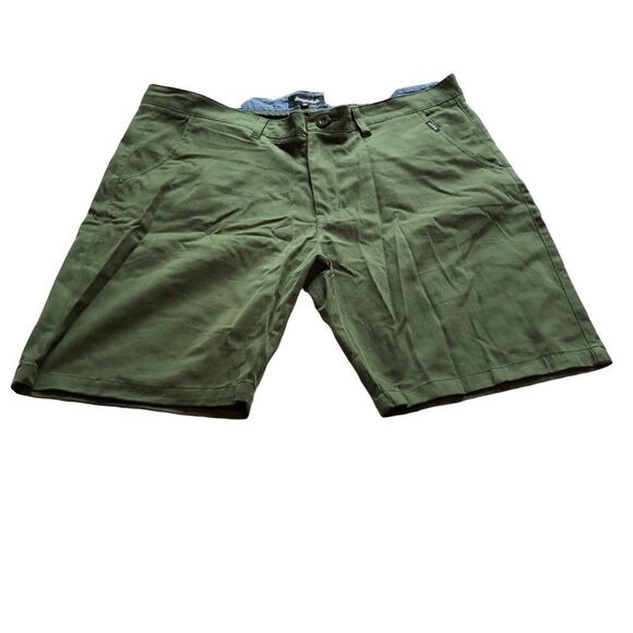Aeropostale Men's shorts Olive green Size 38, 4 pockets - Picture 1 of 10